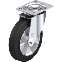 Blickle L ALEV 200K Zwenkwiel Wieldiameter: 200 mm Draagvermogen (max.): 400 Kg 1 stuk(s)