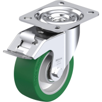 Blickle L ALST 100K FI Zwenkwiel met rem Wieldiameter: 100 mm Draagvermogen (max.): 250 Kg 1 stuk(s)
