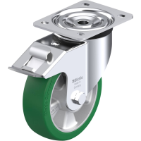 Blickle L ALST 160K FI Zwenkwiel met rem Wieldiameter: 160 mm Draagvermogen (max.): 400 Kg 1 stuk(s)