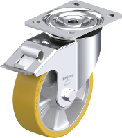 Blickle L ALTH 160K FI Zwenkwiel met rem Wieldiameter: 160 mm Draagvermogen (max.): 400 Kg 1 stuk(s)