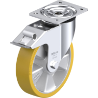 Blickle L ALTH 200K FI Zwenkwiel met rem Wieldiameter: 200 mm Draagvermogen (max.): 400 Kg 1 stuk(s)