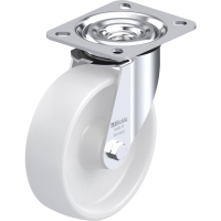 Blickle L PO 125R Zwenkwiel Wieldiameter: 125 mm Draagvermogen (max.): 250 Kg 1 stuk(s)