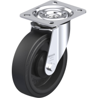 Blickle L POEV 125KA Zwenkwiel Wieldiameter: 125 mm Draagvermogen (max.): 250 Kg 1 stuk(s)