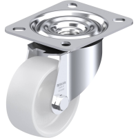 Blickle LE PO 75G Zwenkwiel Wieldiameter: 75 mm Draagvermogen (max.): 150 Kg 1 stuk(s)