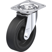 Blickle LE POEV 125KA Zwenkwiel Wieldiameter: 125 mm Draagvermogen (max.): 150 Kg 1 stuk(s)