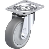 Blickle LE TPA 102KF Zwenkwiel Wieldiameter: 100 mm Draagvermogen (max.): 110 Kg 1 stuk(s)