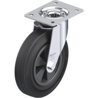 Blickle LE VPP 200G Zwenkwiel Wieldiameter: 200 mm Draagvermogen (max.): 205 Kg 1 stuk(s)