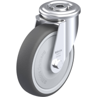 Blickle LER PATH 125KF Zwenkwiel Wieldiameter: 125 mm Draagvermogen (max.): 150 Kg 1 stuk(s)