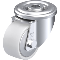 Blickle LER PO 60KF Zwenkwiel Wieldiameter: 60 mm Draagvermogen (max.): 150 Kg 1 stuk(s)