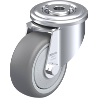 Blickle LER TPA 80KF Zwenkwiel Wieldiameter: 80 mm Draagvermogen (max.): 100 Kg 1 stuk(s)