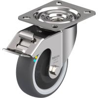 Blickle LEX PATH 100KFD FI ELS Zwenkwiel met rem Wieldiameter: 100 mm Draagvermogen (max.): 130 Kg 1 stuk(s)