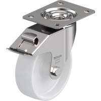 Blickle LEX PO 150G FI Zwenkwiel met rem Wieldiameter: 150 mm Draagvermogen (max.): 300 Kg 1 stuk(s)