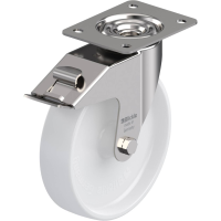 Blickle LEX PO 200G FI Zwenkwiel met rem Wieldiameter: 200 mm Draagvermogen (max.): 300 Kg 1 stuk(s)