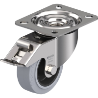 Blickle LEX POEV 80G FI SG Zwenkwiel met rem Wieldiameter: 80 mm Draagvermogen (max.): 140 Kg 1 stuk(s)