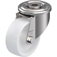 Blickle LEXR PO 80G Zwenkwiel Wieldiameter: 80 mm Draagvermogen (max.): 150 Kg 1 stuk(s)