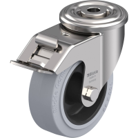 Blickle LEXR POEV 100G FI SG Zwenkwiel met rem Wieldiameter: 100 mm Draagvermogen (max.): 150 Kg 1 stuk(s)