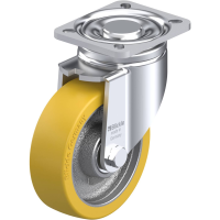 Blickle LH GTH 125K 1 Zwenkwiel Wieldiameter: 125 mm Draagvermogen (max.): 550 Kg 1 stuk(s)