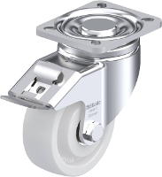 Blickle LH SPO 100K 1 FI Zwenkwiel met rem Wieldiameter: 100 mm Draagvermogen (max.): 500 Kg 1 stuk(s)
