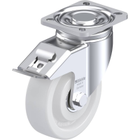 Blickle LH SPO 125K 1 FI Zwenkwiel met rem Wieldiameter: 125 mm Draagvermogen (max.): 700 Kg 1 stuk(s)