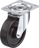 Blickle LI PHN 100G Zwenkwiel Wieldiameter: 100 mm Draagvermogen (max.): 125 Kg 1 stuk(s)