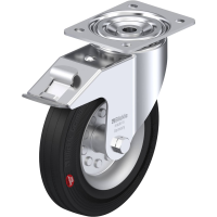Blickle LI VEHI 200R FI Zwenkwiel met rem Wieldiameter: 200 mm Draagvermogen (max.): 180 Kg 1 stuk(s)