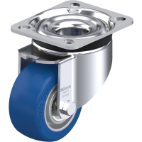Blickle LK ALBS 82K Zwenkwiel Wieldiameter: 80 mm Draagvermogen (max.): 230 Kg 1 stuk(s)