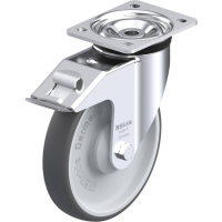 Blickle LK PATH 200KA FI Zwenkwiel met rem Wieldiameter: 200 mm Draagvermogen (max.): 500 Kg 1 stuk(s)