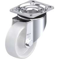 Blickle LK PO 100R 1 Zwenkwiel Wieldiameter: 100 mm Draagvermogen (max.): 280 Kg 1 stuk(s)