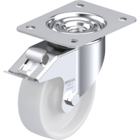 Blickle LK PO 125KA 3 FI Zwenkwiel met rem Wieldiameter: 125 mm Draagvermogen (max.): 300 Kg 1 stuk(s)