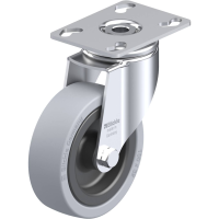 Blickle LKPA VPA 101G Zwenkwiel Wieldiameter: 100 mm Draagvermogen (max.): 110 Kg 1 stuk(s)