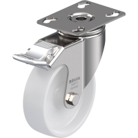 Blickle LKPXA PO 101G FI Zwenkwiel met rem Wieldiameter: 100 mm Draagvermogen (max.): 120 Kg 1 stuk(s)