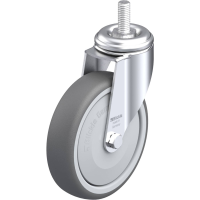 Blickle LKRA PATH 126KF GS12 Zwenkwiel Wieldiameter: 125 mm Draagvermogen (max.): 120 Kg 1 stuk(s)