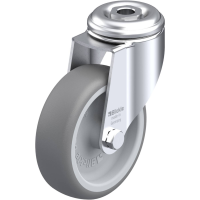 Blickle LKRA TPA 101G Zwenkwiel Wieldiameter: 100 mm Draagvermogen (max.): 110 Kg 1 stuk(s)