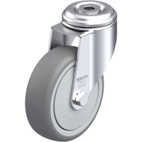 Blickle LKRA TPA 101KF 11 Zwenkwiel Wieldiameter: 100 mm Draagvermogen (max.): 110 Kg 1 stuk(s)
