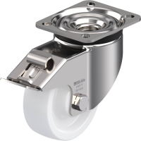 Blickle LKX SPO 100G 1 FI Zwenkwiel met rem Wieldiameter: 100 mm Draagvermogen (max.): 350 Kg 1 stuk(s)