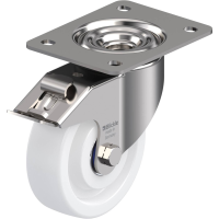 Blickle LKX SPO 125XK 3 FI Zwenkwiel met rem Wieldiameter: 125 mm Draagvermogen (max.): 350 Kg 1 stuk(s)