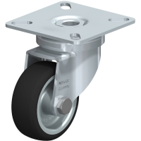 Blickle LPA PATH 50G Zwenkwiel Wieldiameter: 50 mm Draagvermogen (max.): 75 Kg 1 stuk(s)