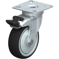 Blickle LPA PATH 75KF FI Zwenkwiel met rem Wieldiameter: 75 mm Draagvermogen (max.): 75 Kg 1 stuk(s)