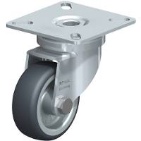 Blickle LPA TPA 50G Zwenkwiel Wieldiameter: 50 mm Draagvermogen (max.): 50 Kg 1 stuk(s)