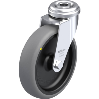 Blickle LRA TPA 100G ELS Zwenkwiel Wieldiameter: 100 mm Draagvermogen (max.): 60 Kg 1 stuk(s)