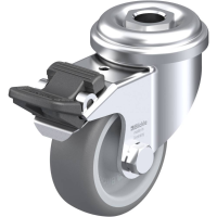 Blickle LRA TPA 50G FI Zwenkwiel met rem Wieldiameter: 50 mm Draagvermogen (max.): 50 Kg 1 stuk(s)
