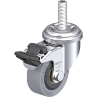 Blickle LRA VPA 50K FI GS10 Zwenkwiel met rem Wieldiameter: 50 mm Draagvermogen (max.): 40 Kg 1 stuk(s)