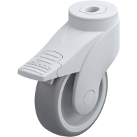 Blickle LWG TPA 101G 11 FI Zwenkwiel met rem Wieldiameter: 100 mm Draagvermogen (max.): 100 Kg 1 stuk(s)