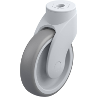 Blickle LWG TPA 126G Zwenkwiel Wieldiameter: 125 mm Draagvermogen (max.): 110 Kg 1 stuk(s)
