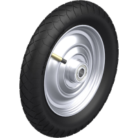 Blickle P 310/20 75K Luchtband Wieldiameter: 310 mm Draagvermogen (max.): 50 Kg 1 stuk(s)