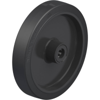Blickle POEV 201/20R Kunststofwiel Wieldiameter: 200 mm Draagvermogen (max.): 400 Kg 1 stuk(s)