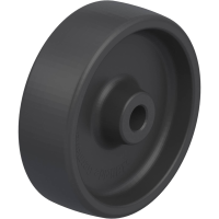 Blickle POHI 125/15G Kunststofwiel Wieldiameter: 125 mm Draagvermogen (max.): 300 Kg 1 stuk(s)