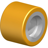 Blickle RK HTH 082x062/47x13 62 Z Heftruckwiel Wieldiameter: 82 mm Draagvermogen (max.): 560 Kg 1 stuk(s)