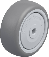 Blickle TPA 80/8KF (TPA 80/8K FK) Kunststofwiel Wieldiameter: 80 mm Draagvermogen (max.): 100 Kg 1 stuk(s)