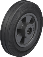 Blickle VPP 160/20R Kunststofwiel Wieldiameter: 160 mm Draagvermogen (max.): 135 Kg 1 stuk(s)